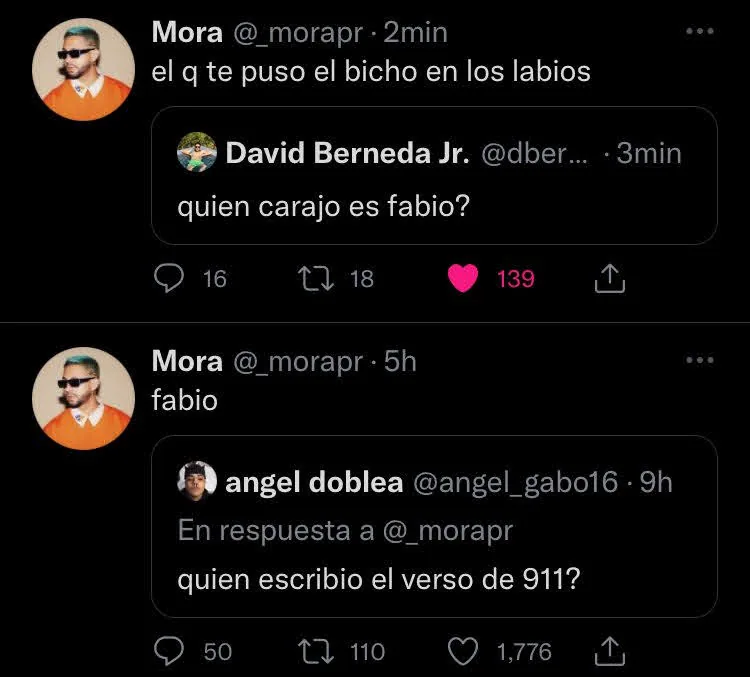 mora fabio tweet
