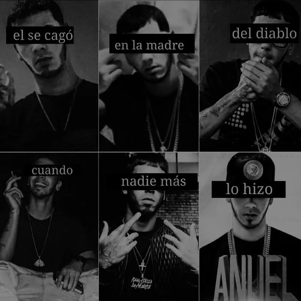 maleante anuel meme